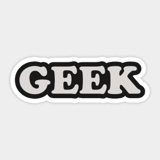 Geeks Sticker